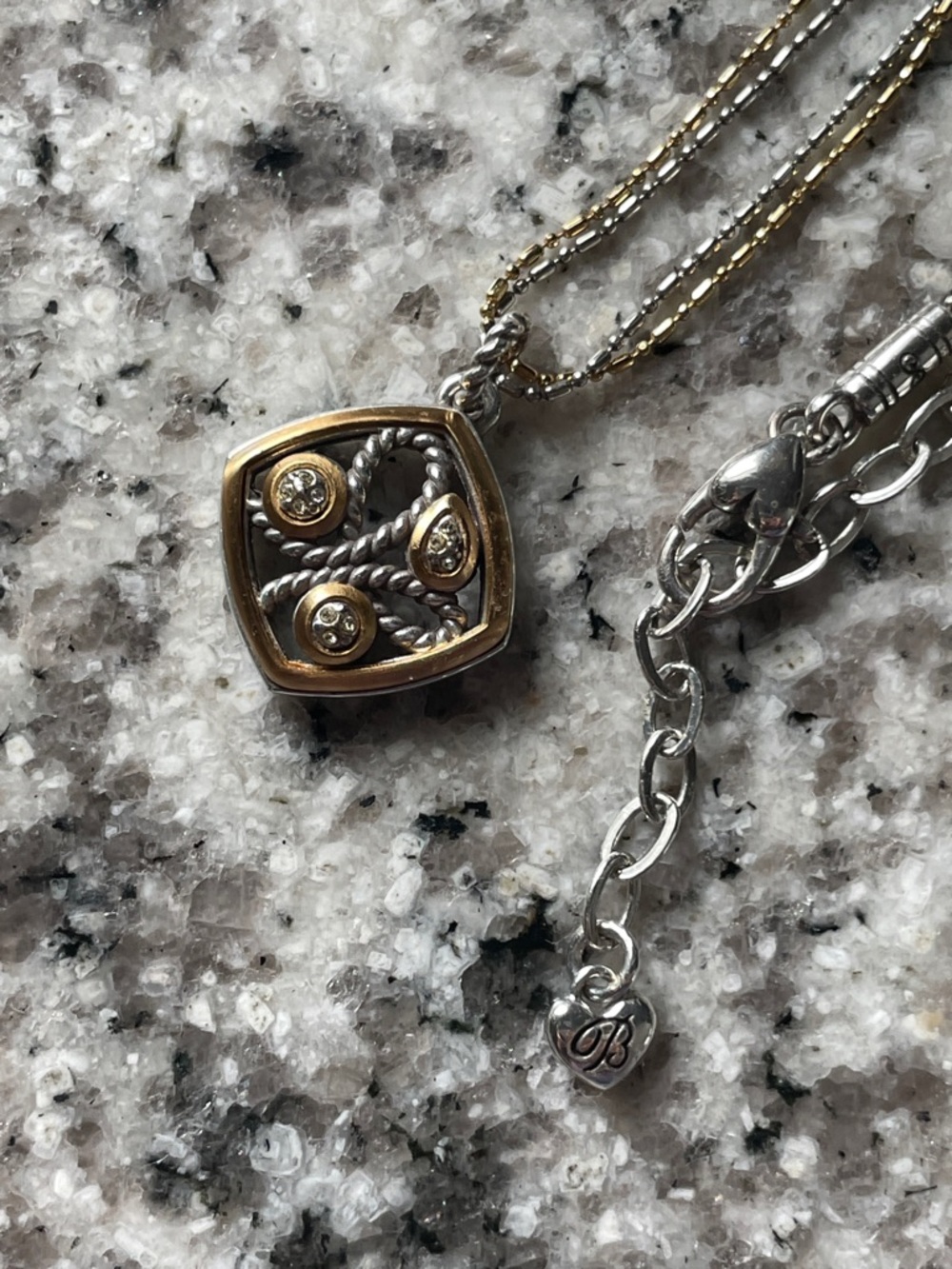 Brighton Yalta necklace with Swarovski crystals - Picture 5 of 6